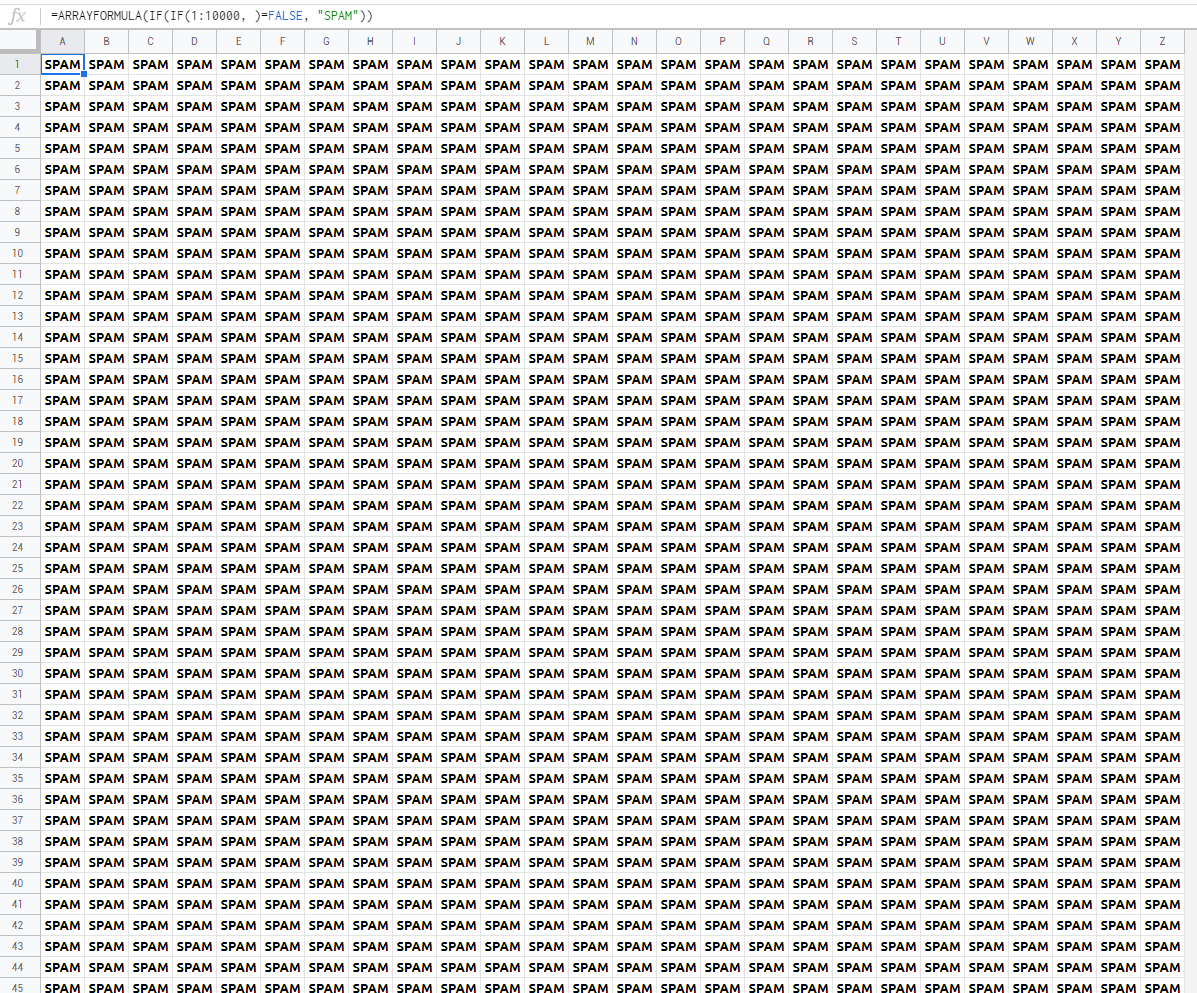 How To Make A Column Of Repeated Text In Google Sheets Stack How To Make A Column Of Repeated Text In Google Sheets Stack
