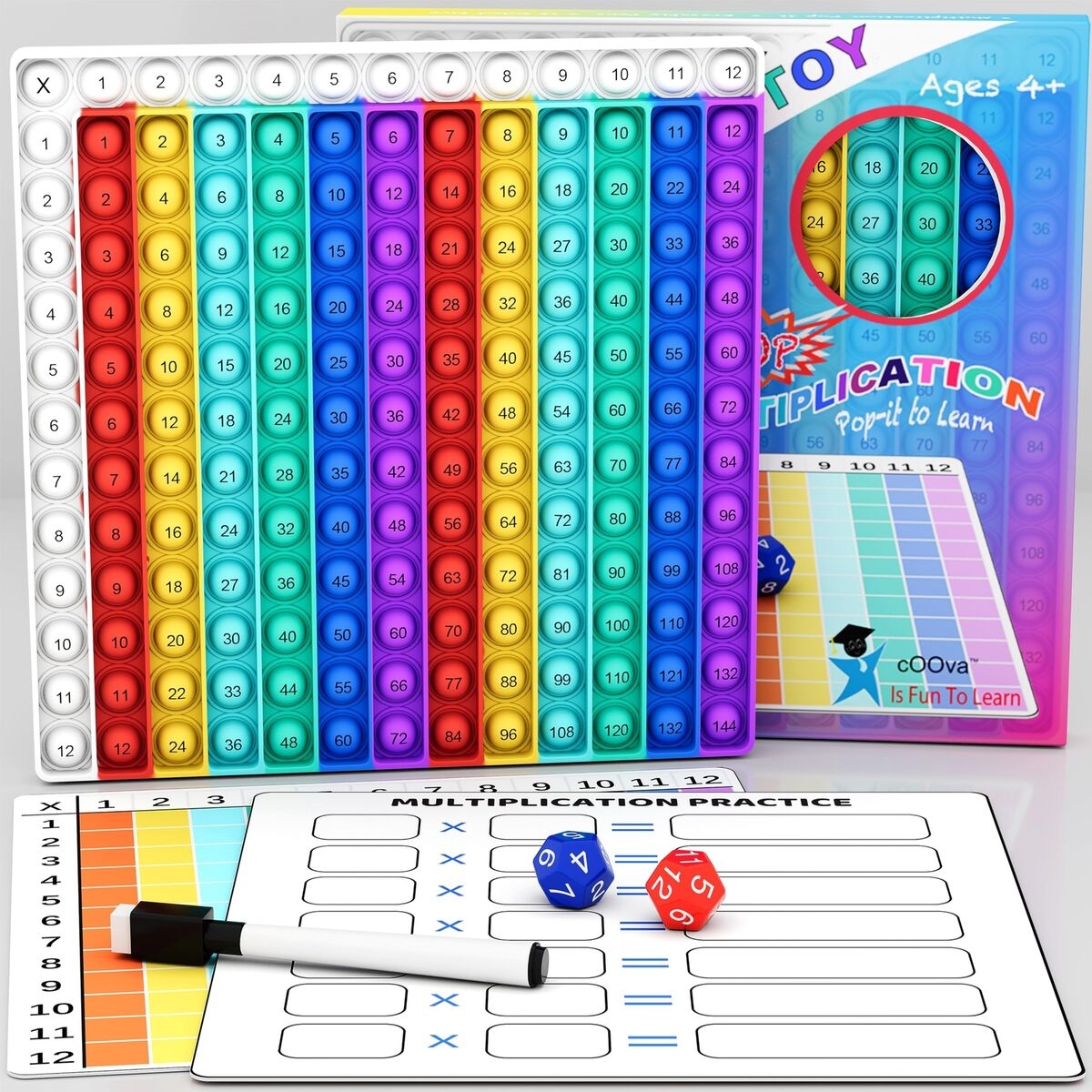 Multiplication Chart Pop It Multiplication Game Board Multiplication Pop I EBay Multiplication Chart Pop It Multiplication Game Board Multiplication Pop I EBay