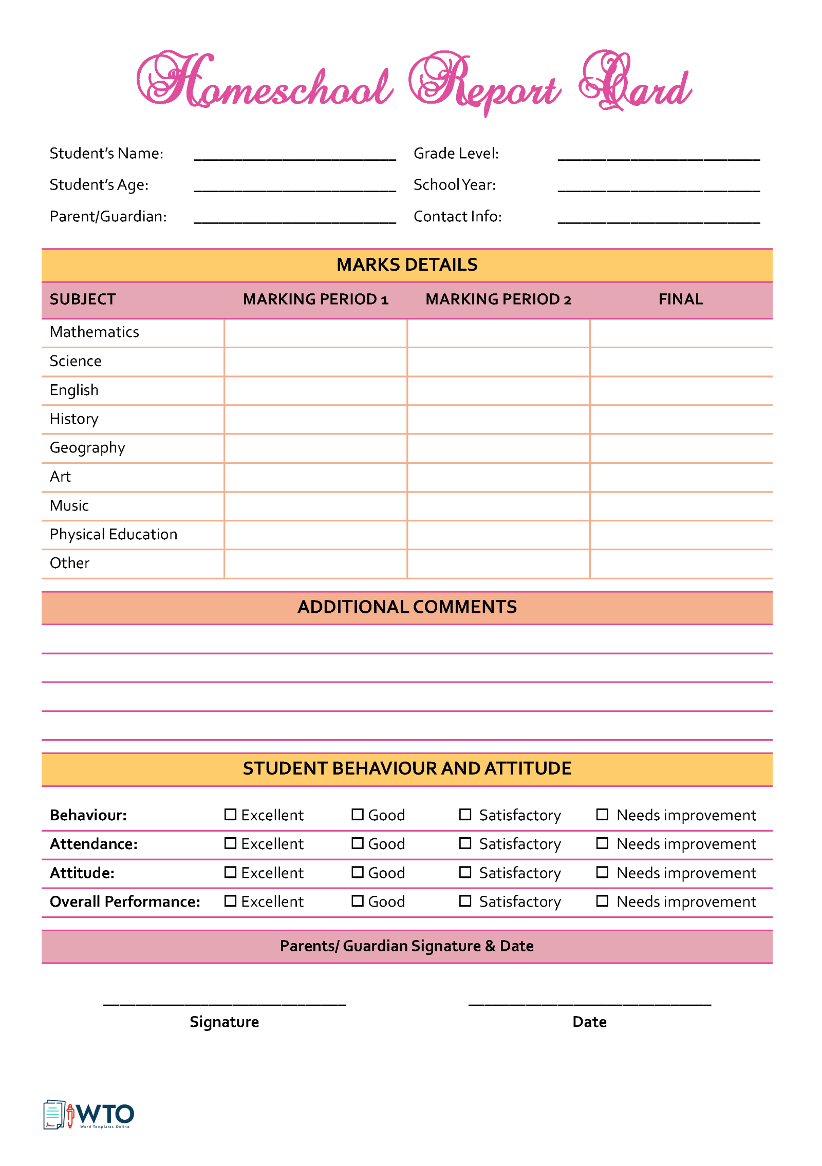 Printable Academic Growth Chart Printable Academic Growth Chart