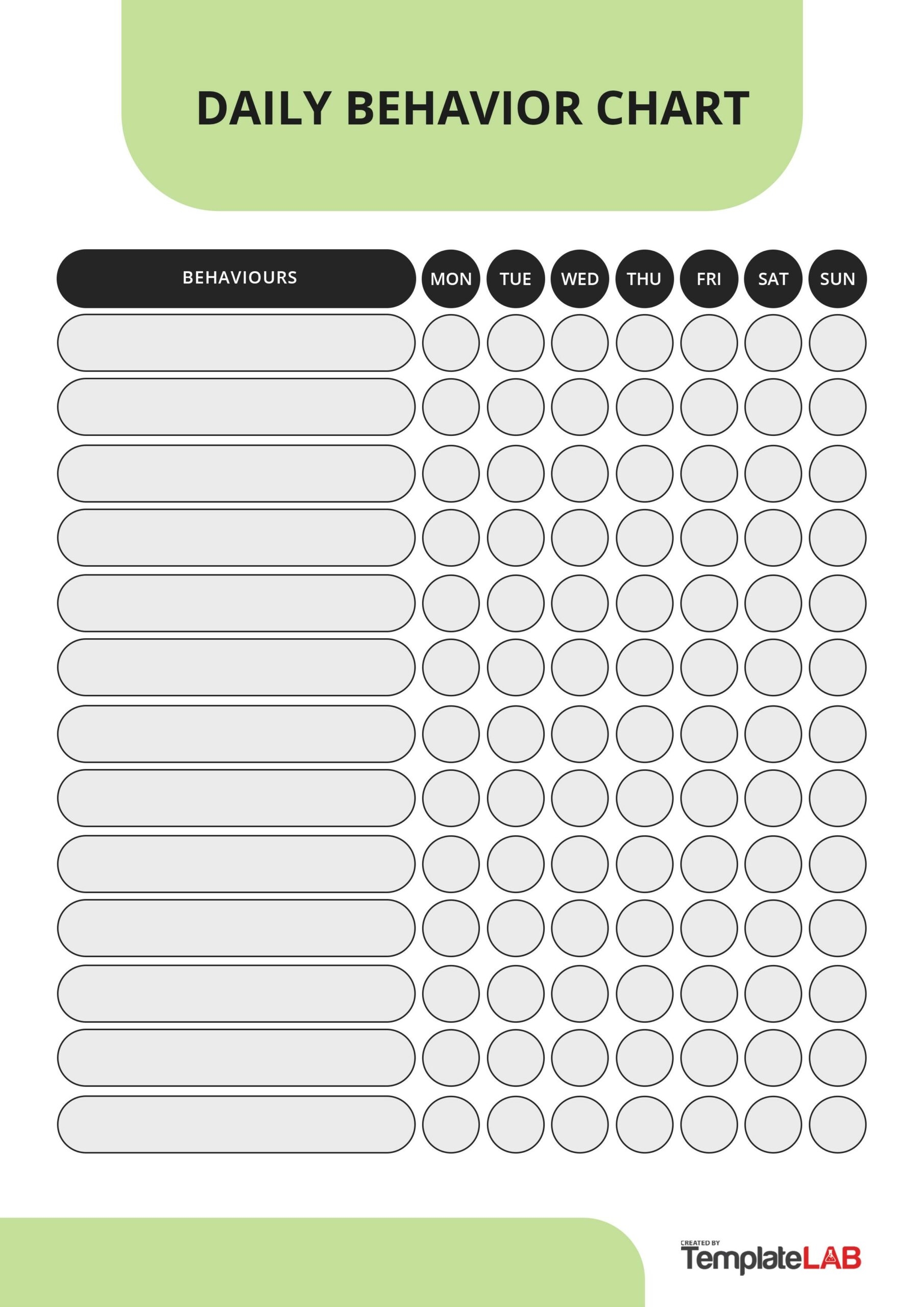 Free Printable Behavior Modification Charts Free Printable Behavior Modification Charts