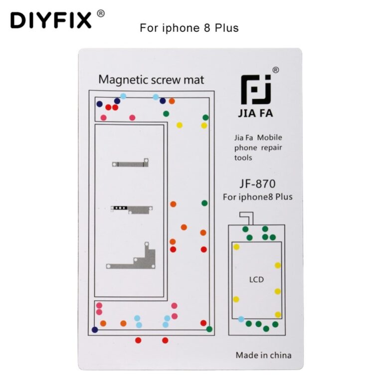 1Pc Professional Magnetic Screw Mat For IPhone X 8 8P 7 7P 6 6 Plus 6s Guide Screw Pad Keeper Chart Mat Mobile Phone Repair Tool Price History Review 