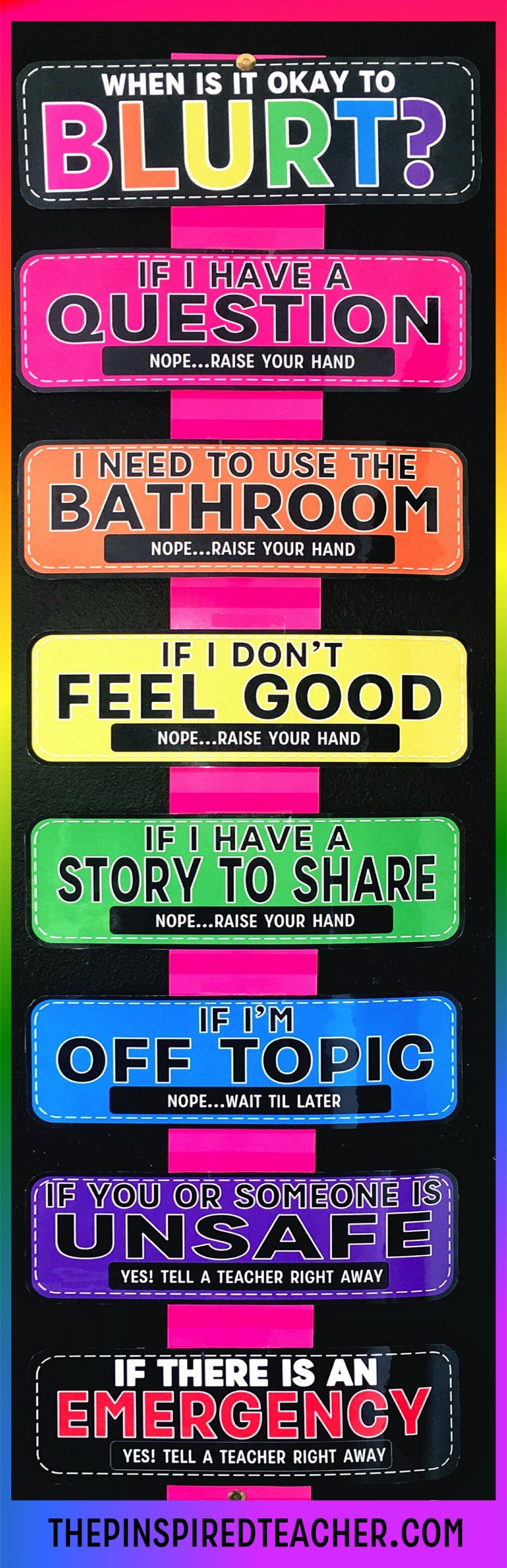 9 Guaranteed Ways To Stop Students From Blurting Out The Pinspired Teacher 9 Guaranteed Ways To Stop Students From Blurting Out The Pinspired Teacher