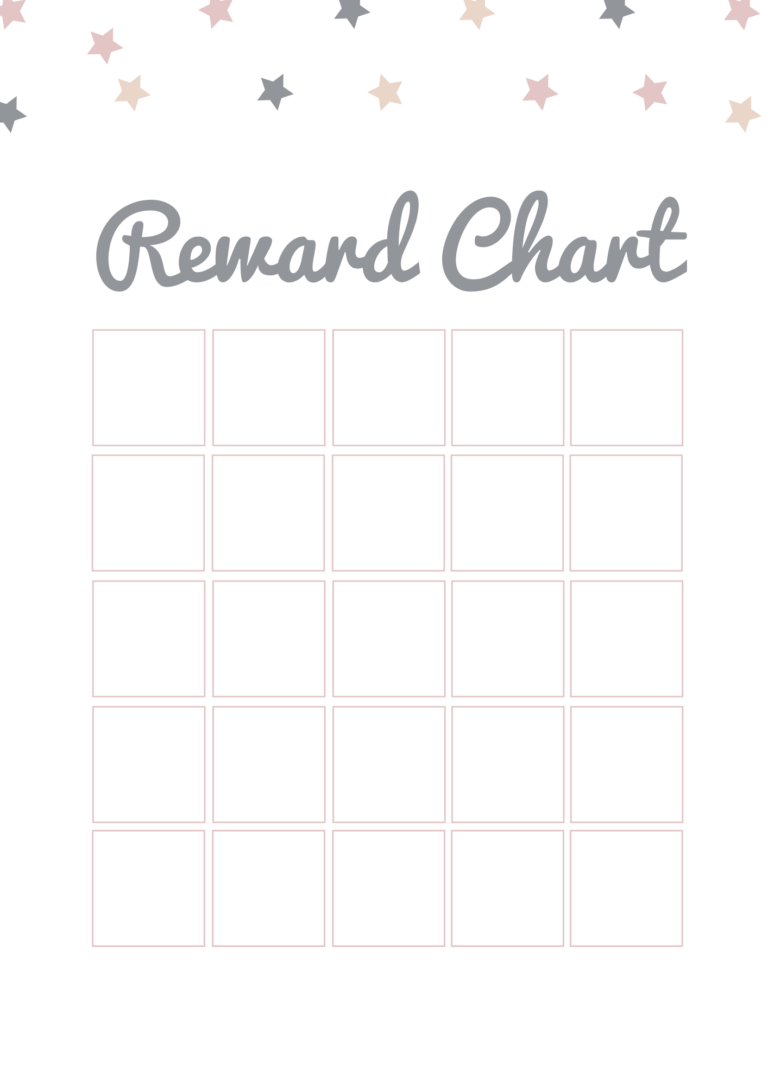 A Simple Reward Chart Free Printable Domestic Fashionista