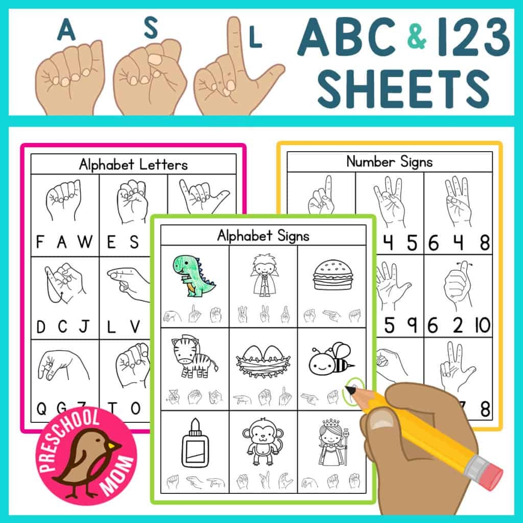 Asl Printable Chart Asl Printable Chart