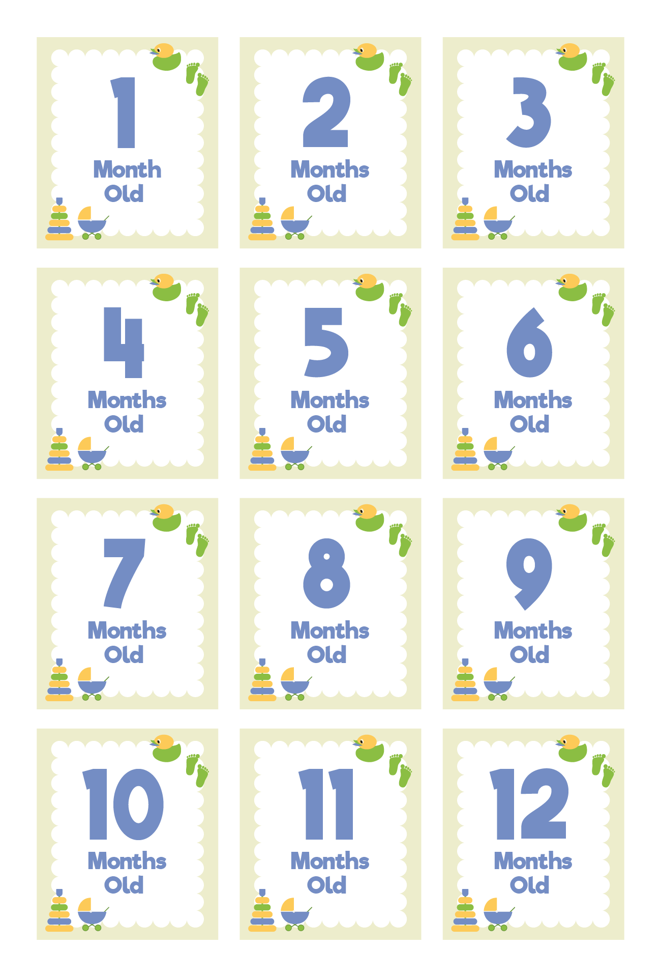 Free Printable Baby Signs Chart Free Printable Baby Signs Chart