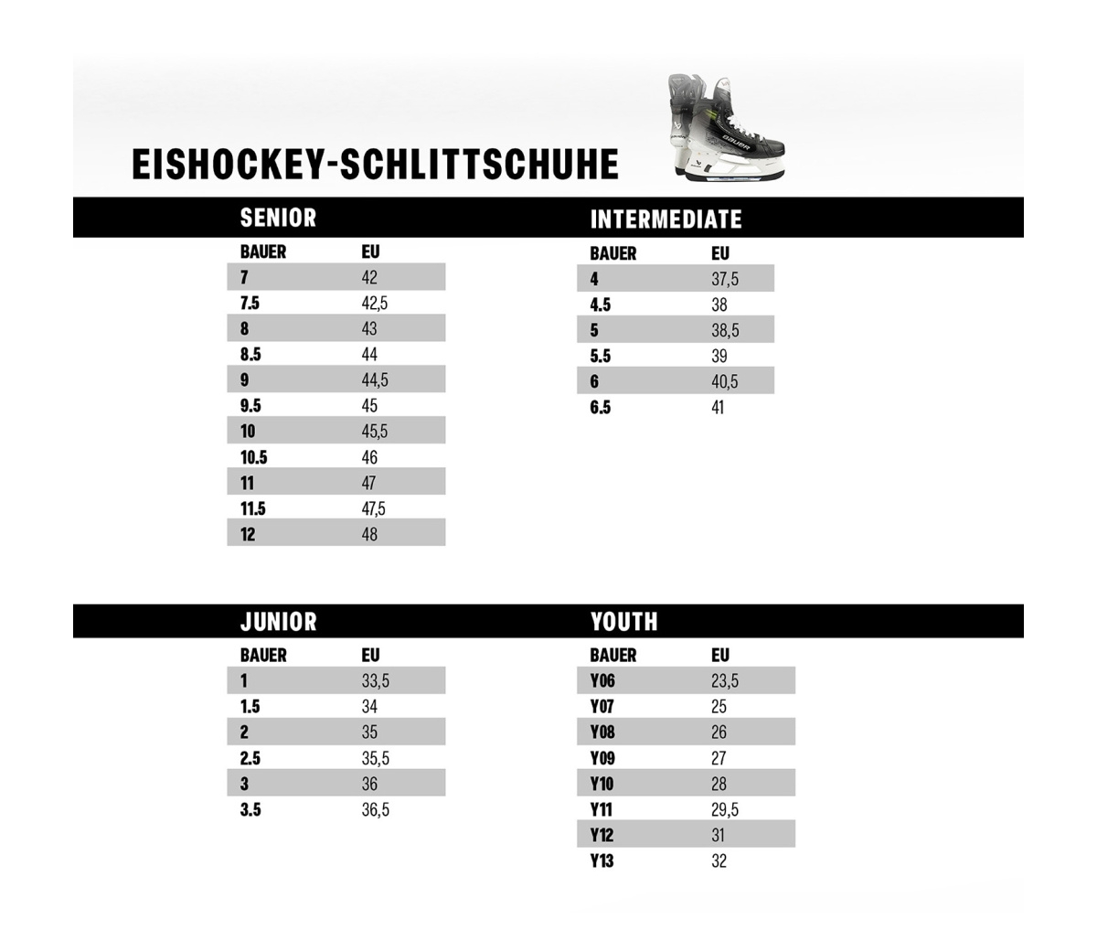 Bauer Roller Skates Bauer Shoe Size To Skate Size Hockey Skates Skateboard Shoe Size Chart BAUER Bauer Roller Skates Bauer Shoe Size To Skate Size Hockey Skates Skateboard Shoe Size Chart BAUER