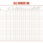 Bill Payment Chart 10 Free PDF Printables Printablee