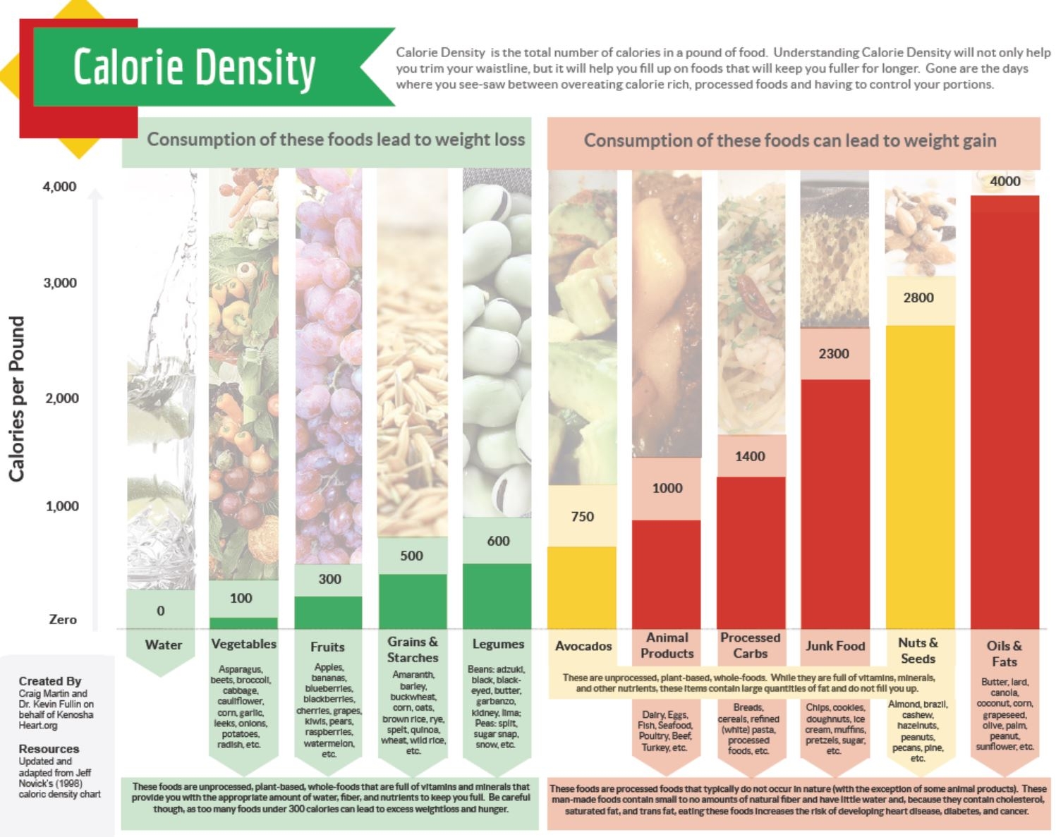 Calorie Density Handout Calorie Density Handout