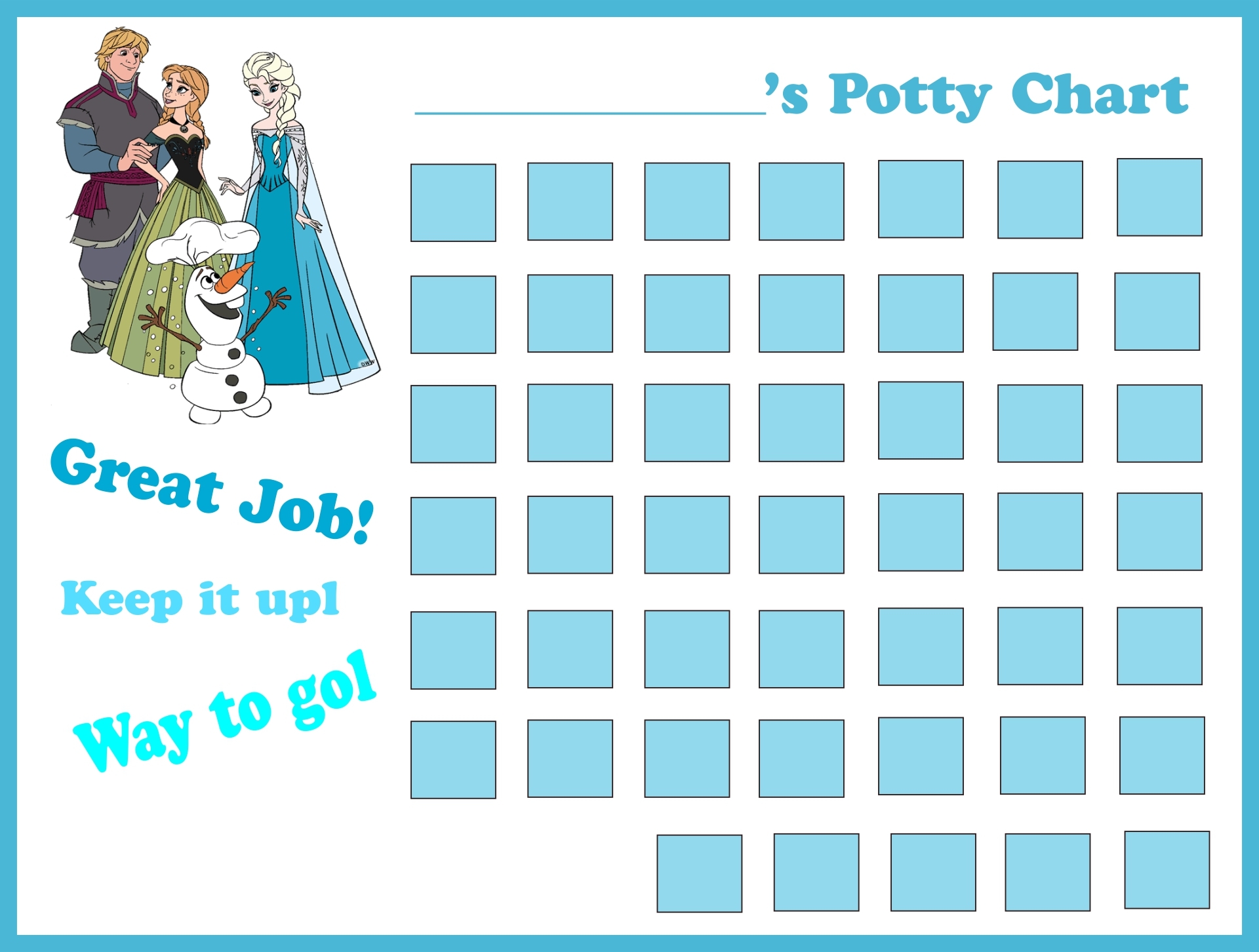 Chart For Toddler Girls Cinderella Chart Printable Princess Toilet Potty Training