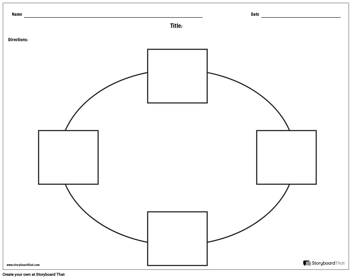Circle Chart Maker Worksheets Storyboard That