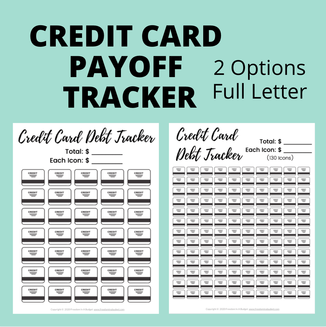 Free Printable Debt Payoff Chart