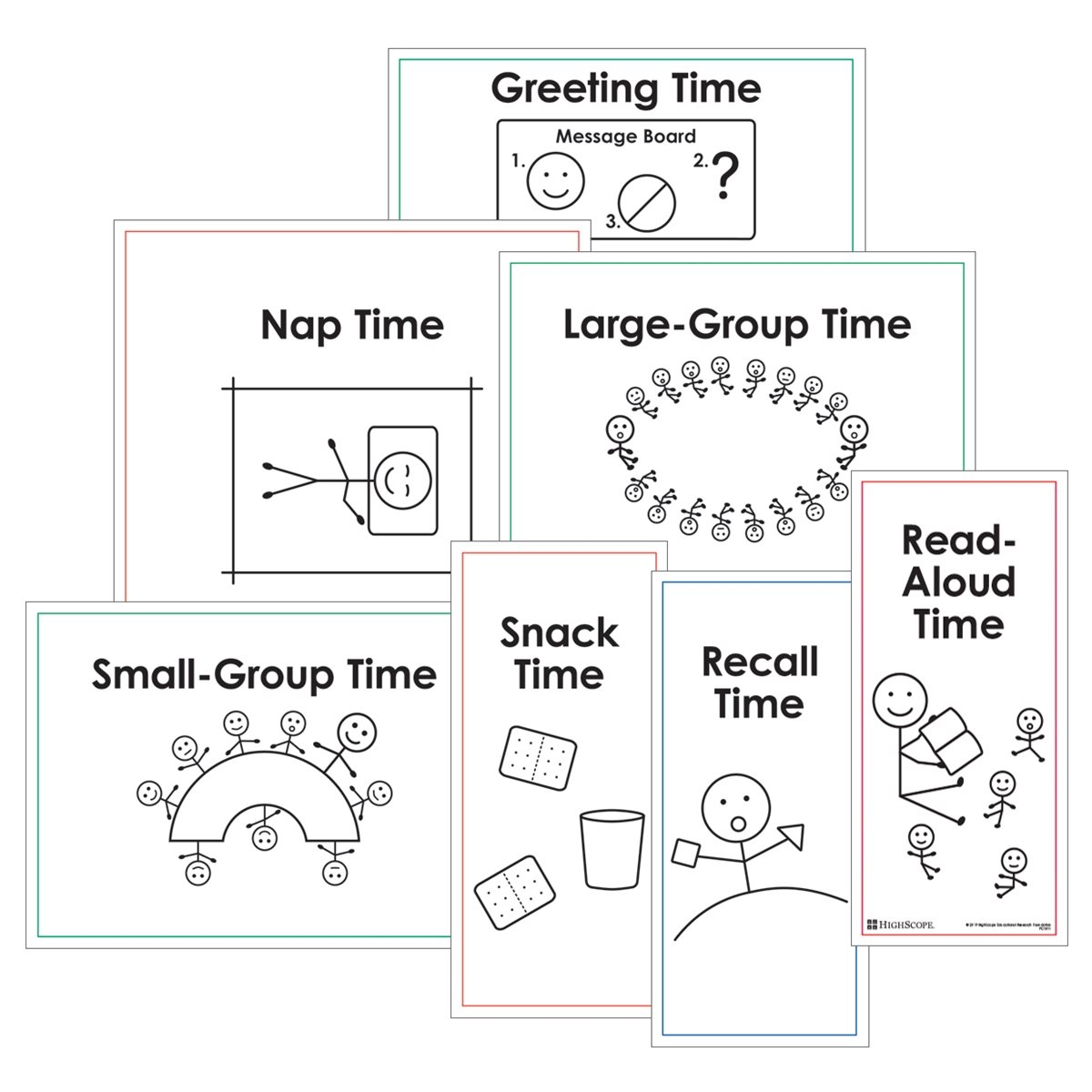 Daily Routine Cards HighScope