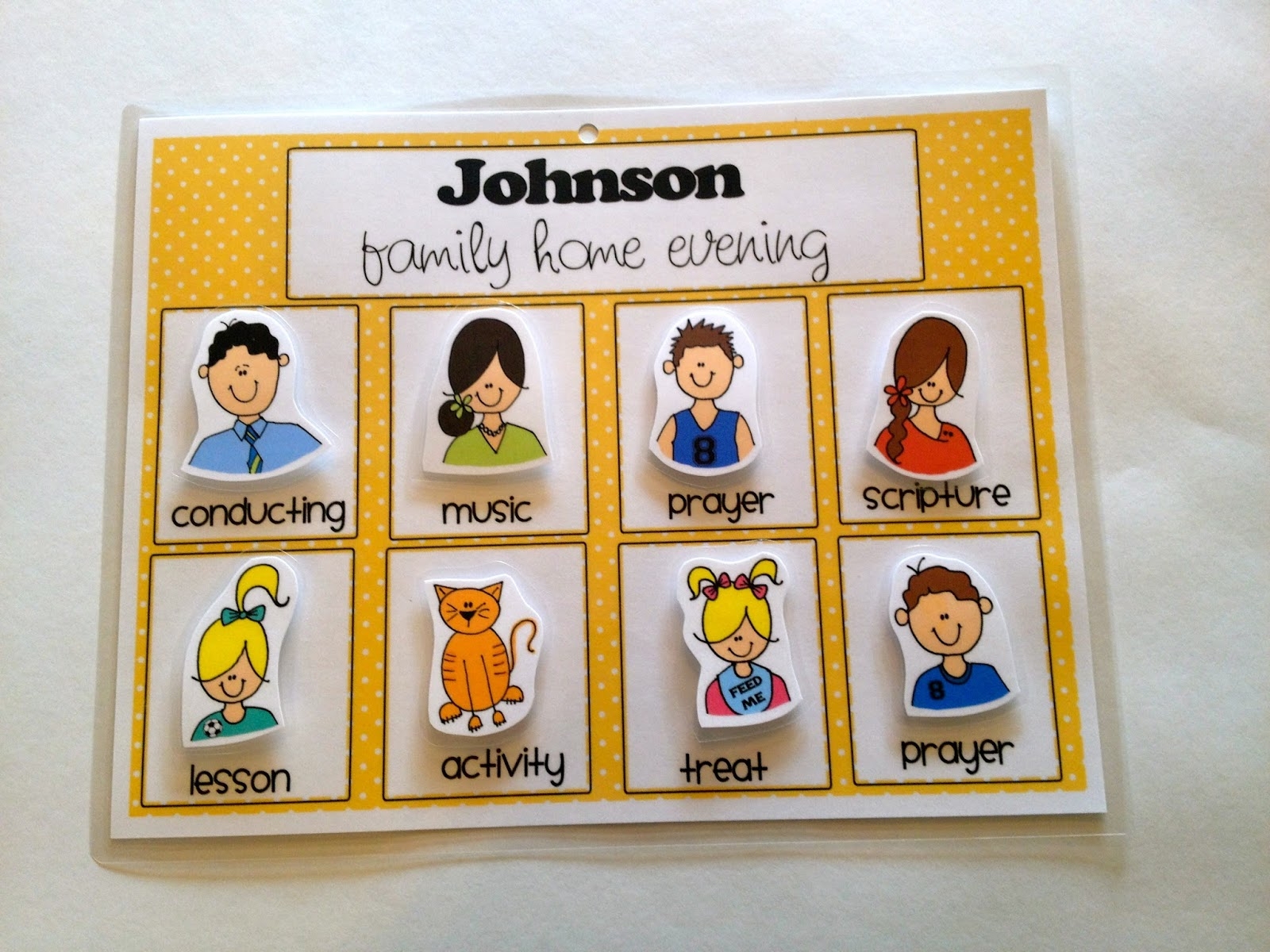 Family Home Evening Chart Spring Time Doodles Family Home Evening Chart Spring Time Doodles