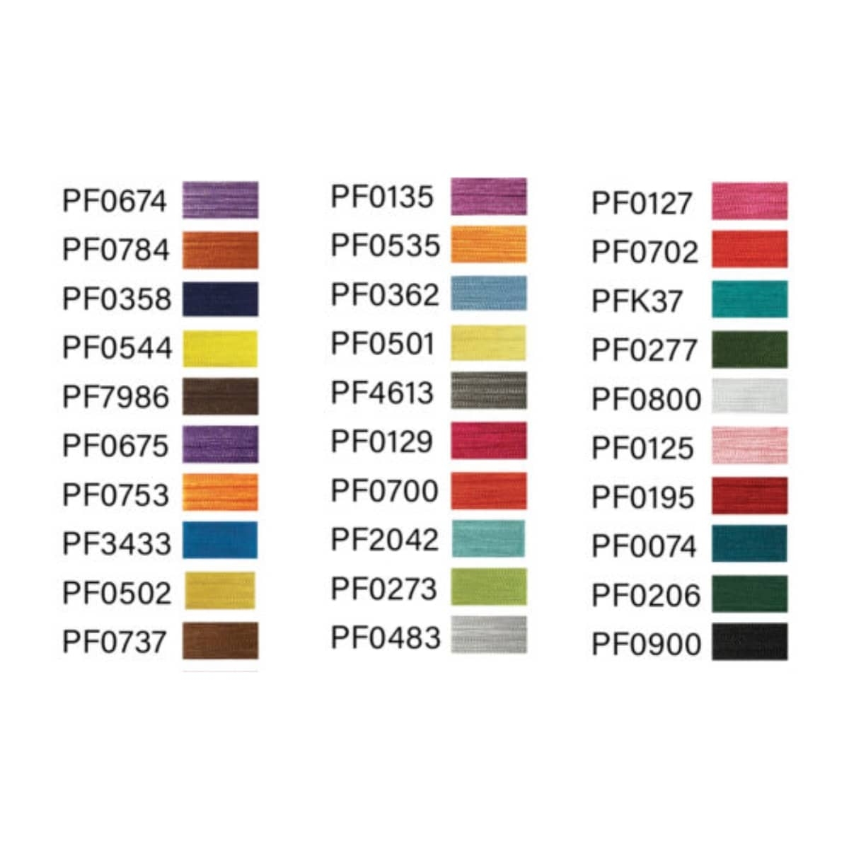 Printable Floriani Thread Chart Printable Floriani Thread Chart