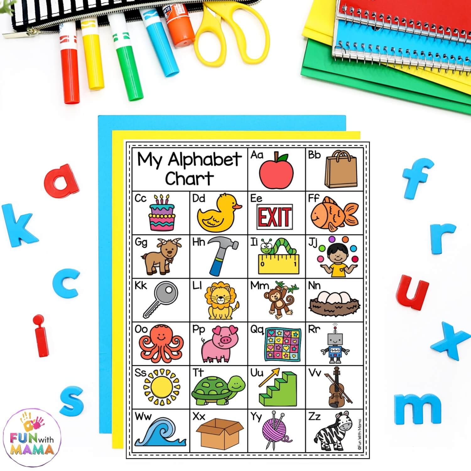 Free Printable Alphabet Chart