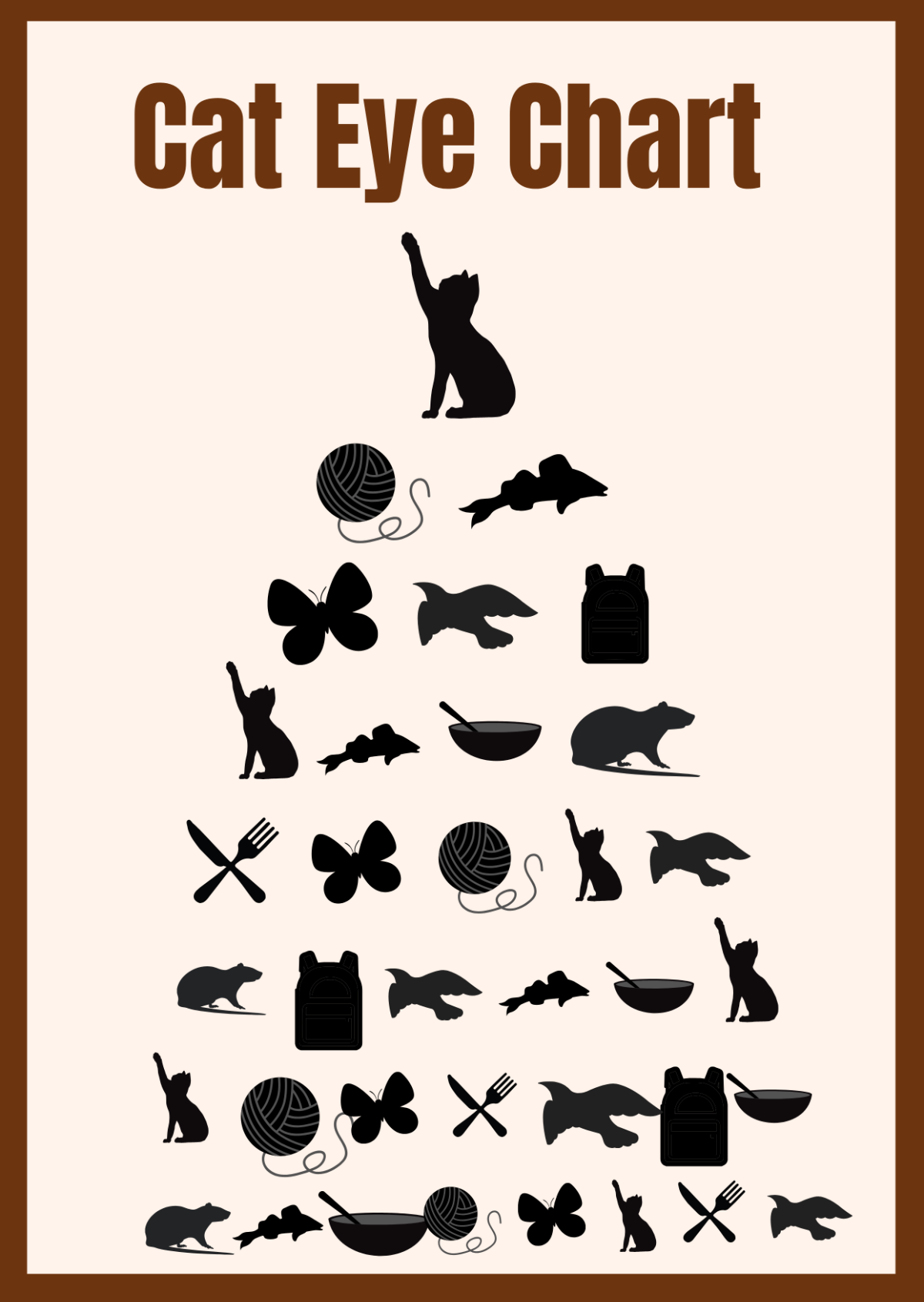 Free Eye Chart Templates Editable And Printable