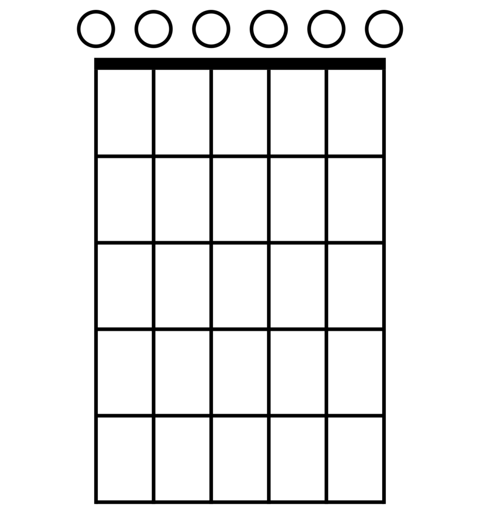 Printable Chord Chart Guitar