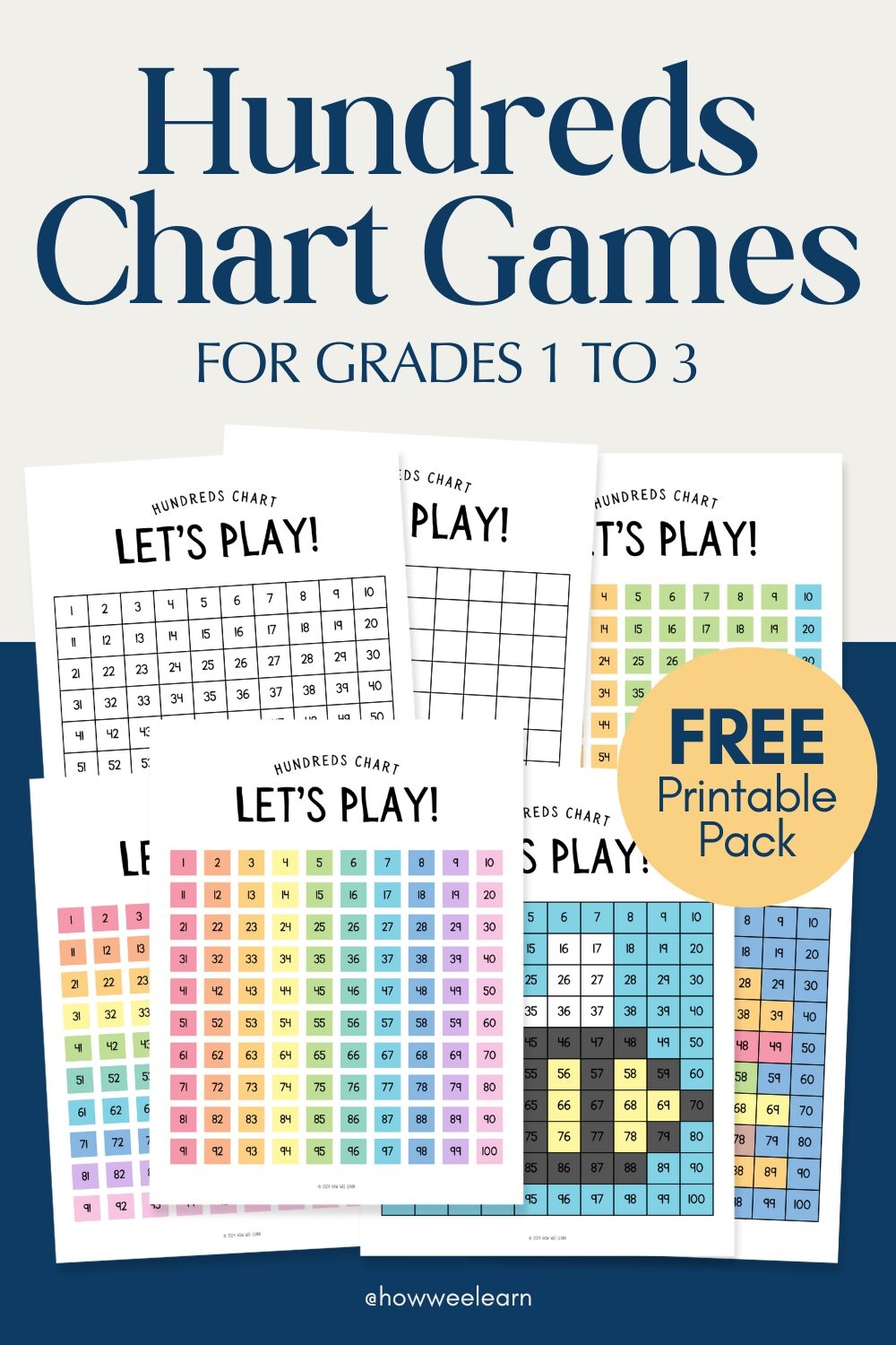 100 Chart Game Printable