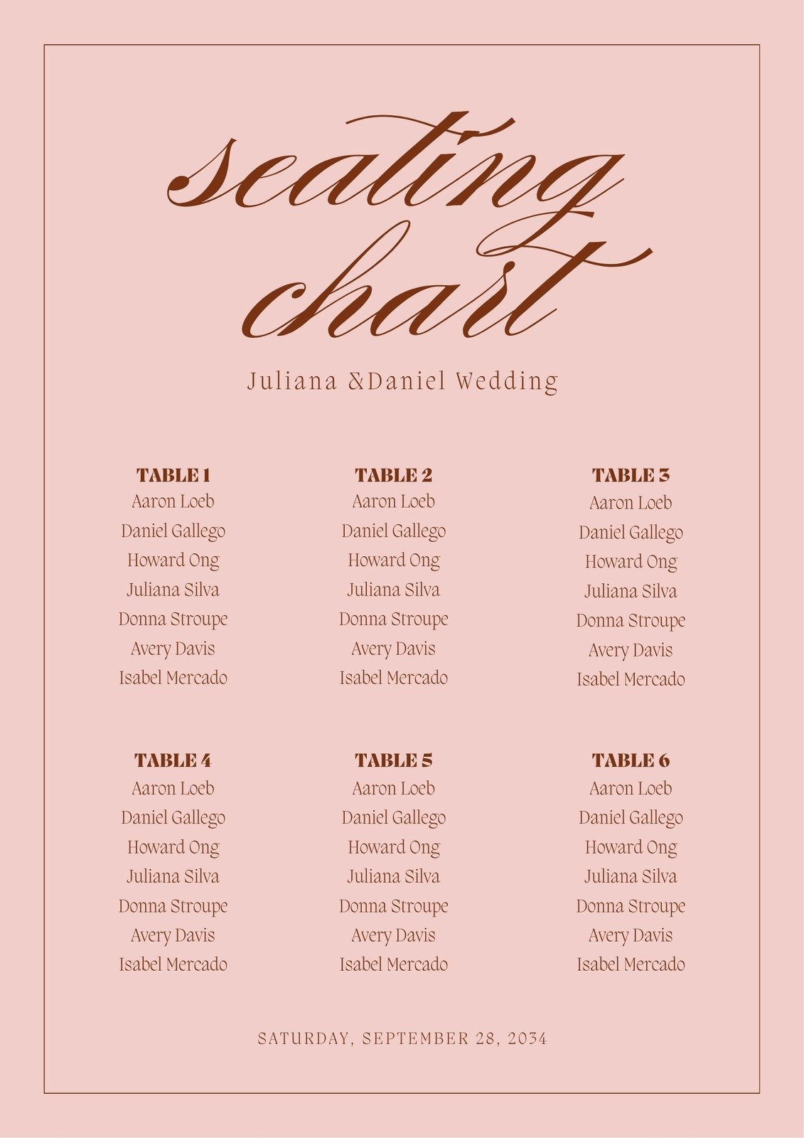 Printable Flyers Seating Chart Printable Flyers Seating Chart