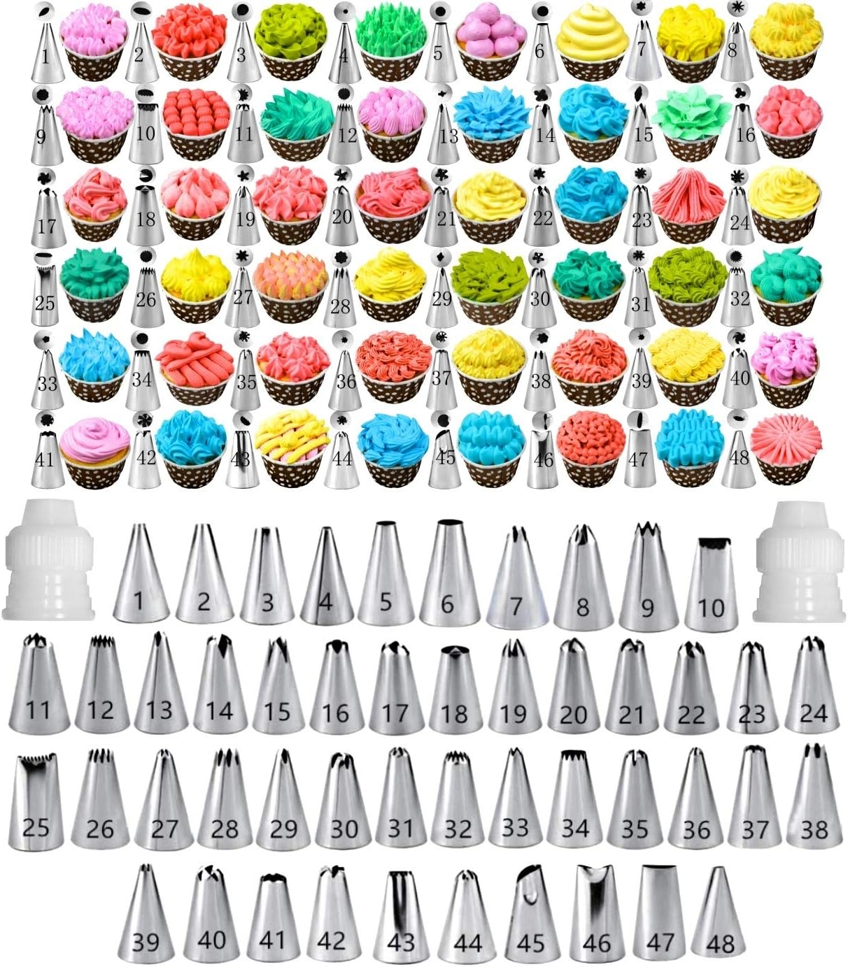 Piping Tip Chart Cupcakes Cupcake Wilton Cake Decorating Tips Wilton Icing Nozzles And Their