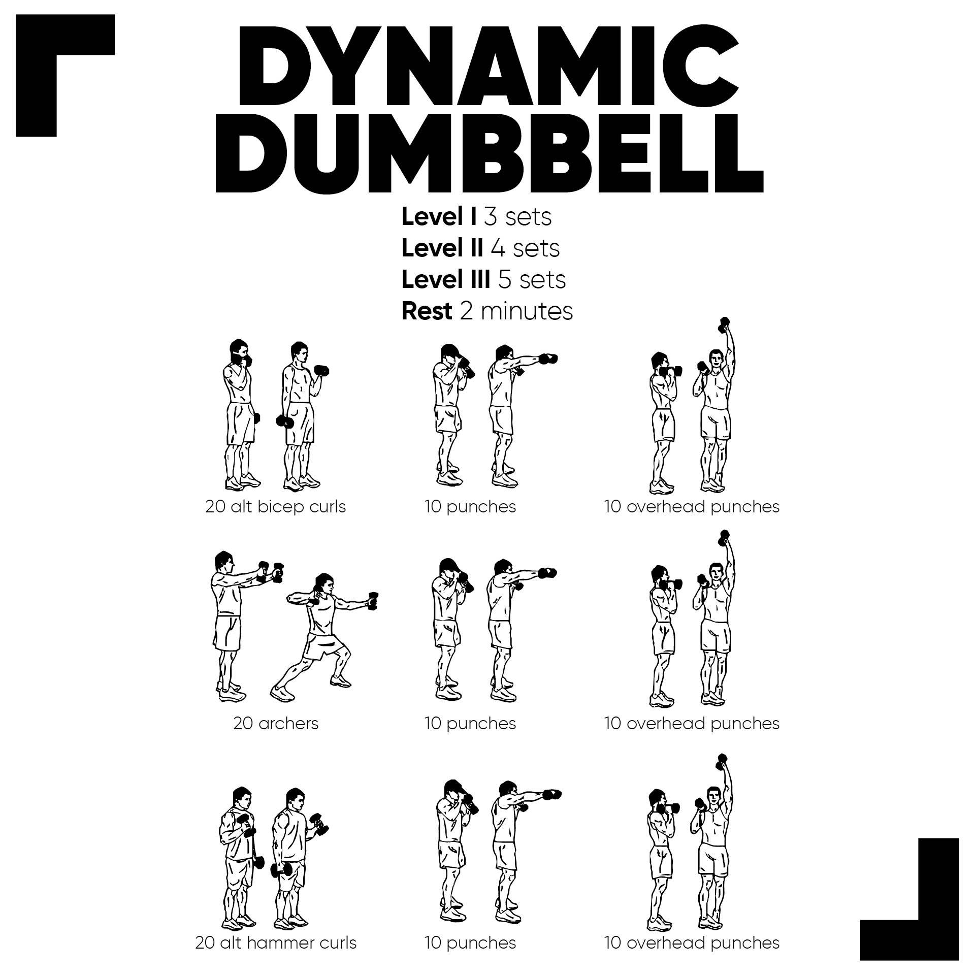 Printable Pdf Printable Dumbbell Workout Chart
