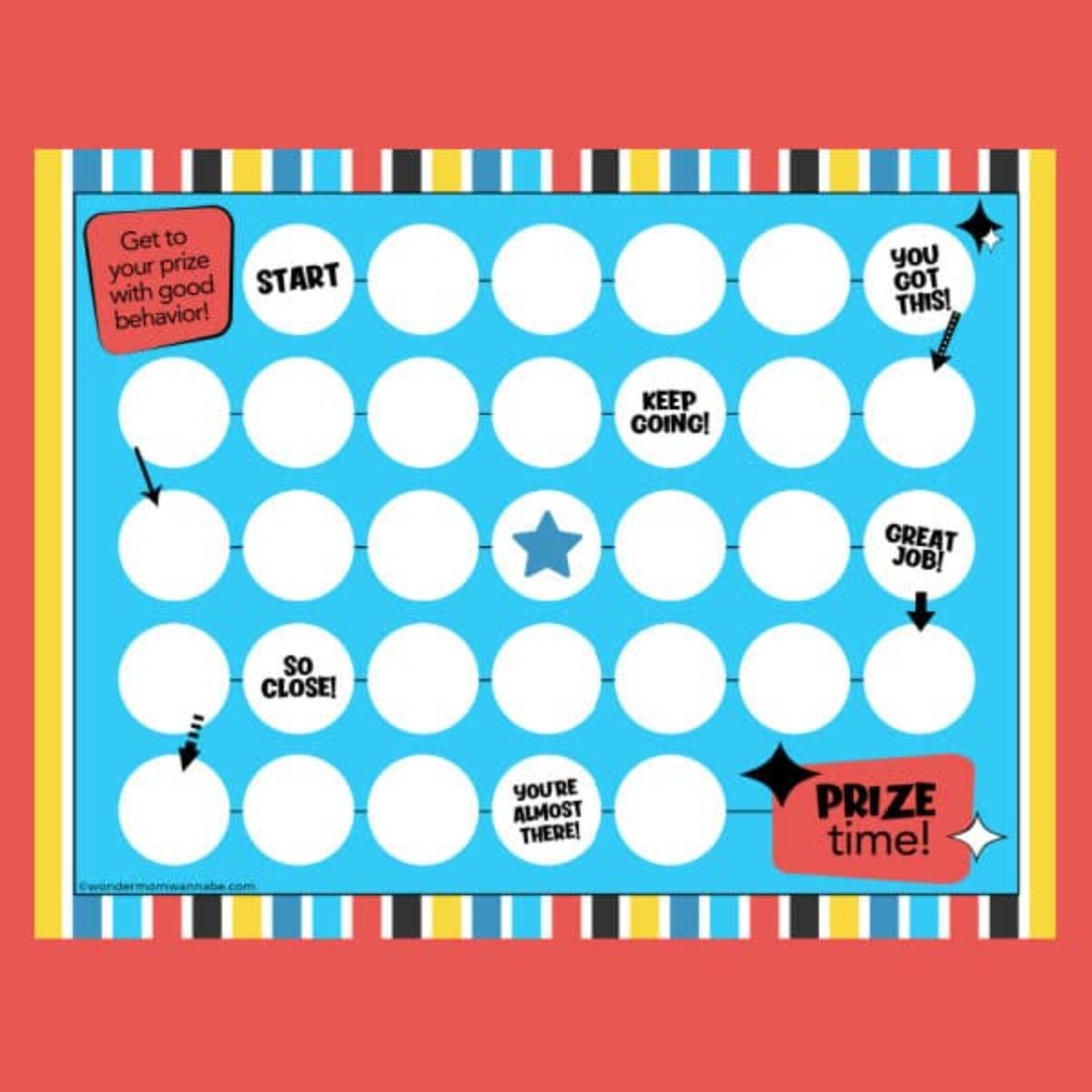 Reward Sticker Charts Free Printable