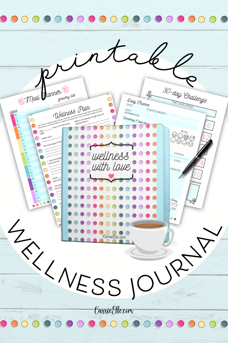 Printable Wellness Planner Cute Weight Loss Printables Goal Templates And Wellness Journaling Carrie Elle Printable Wellness Planner Cute Weight Loss Printables Goal Templates And Wellness Journaling Carrie Elle