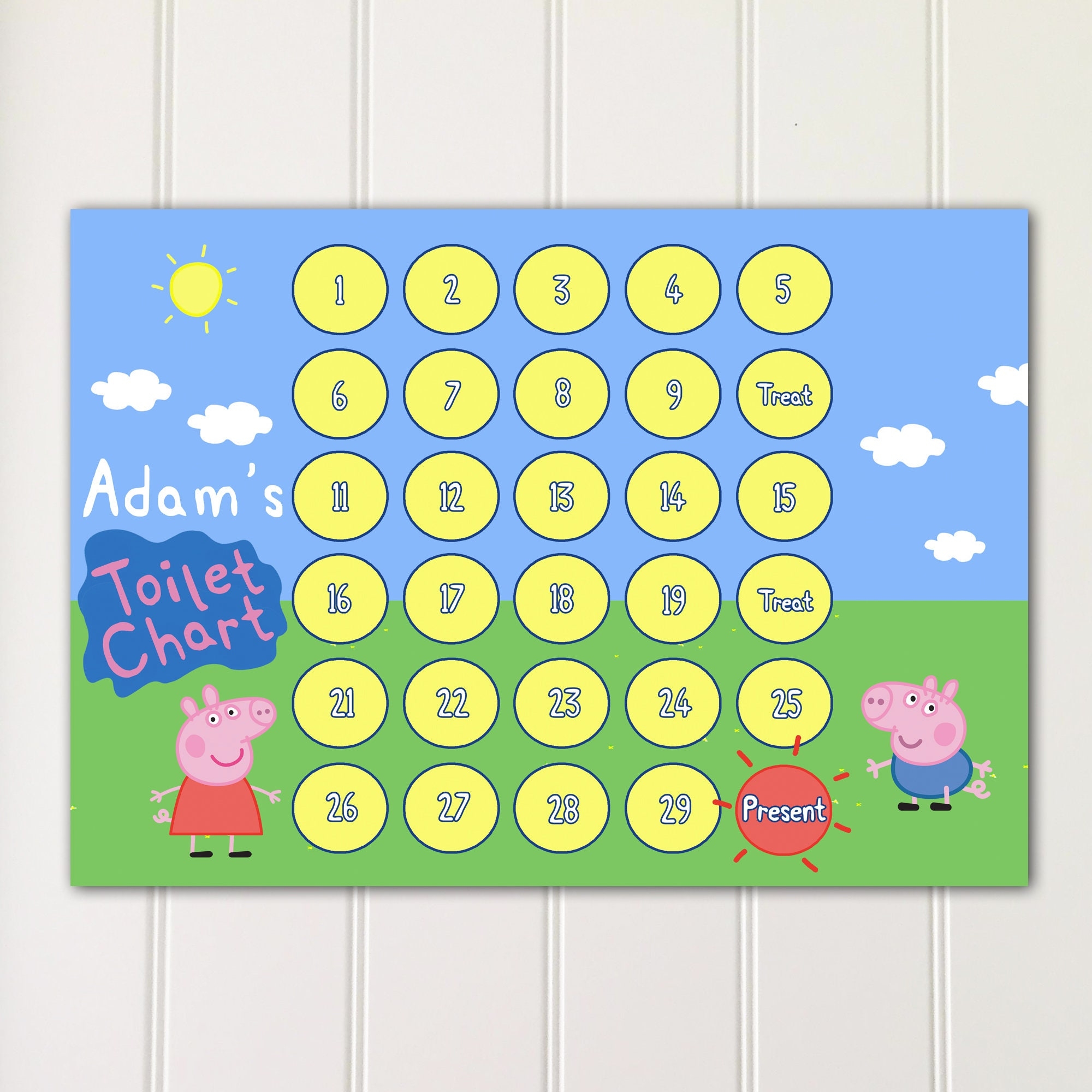 Printed Inspired Peppa Pig Reward Chart Potty Chart Toilet Chart Kids Children Star Chart Custom Personalised Etsy Printed Inspired Peppa Pig Reward Chart Potty Chart Toilet Chart Kids Children Star Chart Custom Personalised Etsy
