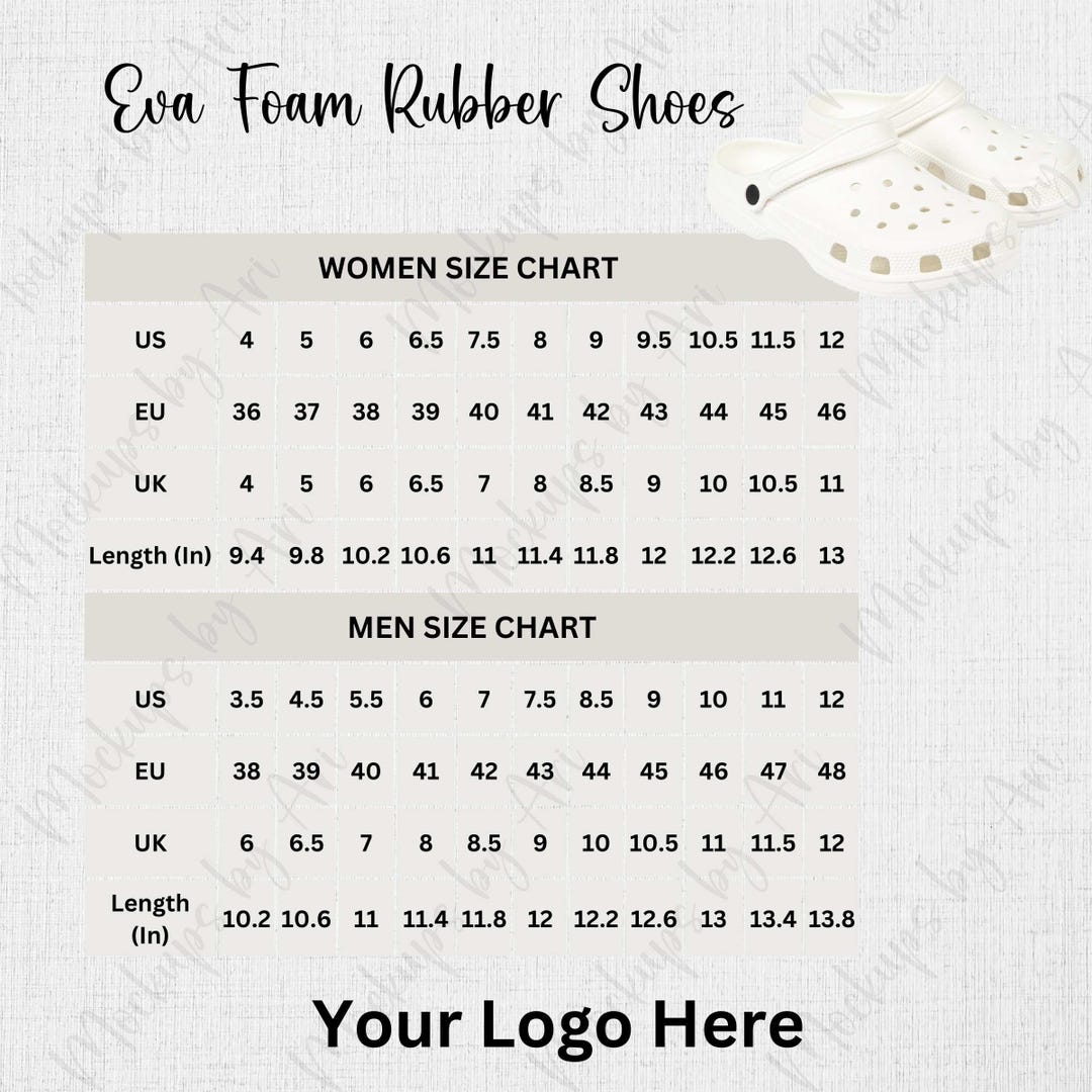 Printable Baby Shoe Size Chart Uk