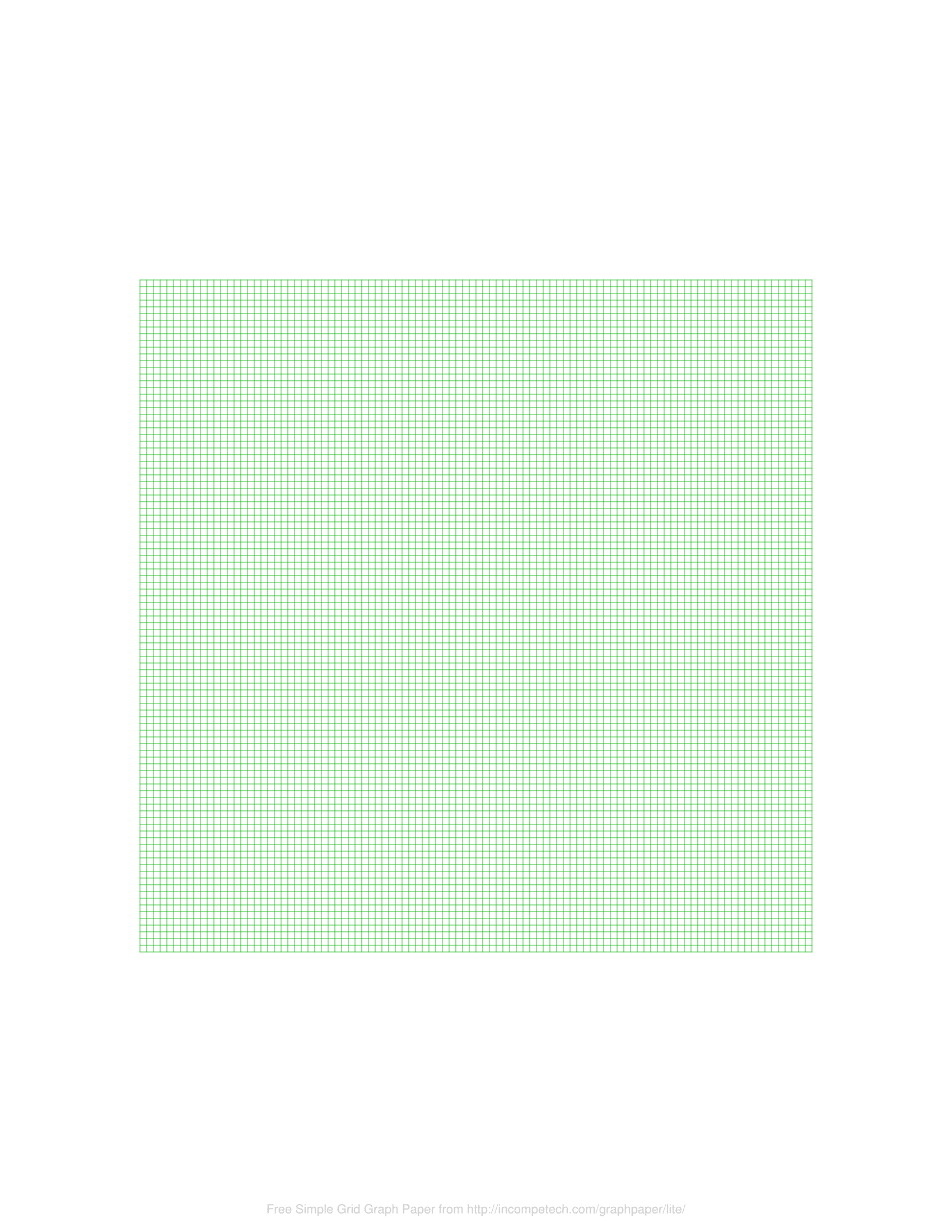 Simple Grid Graph Paper Generator