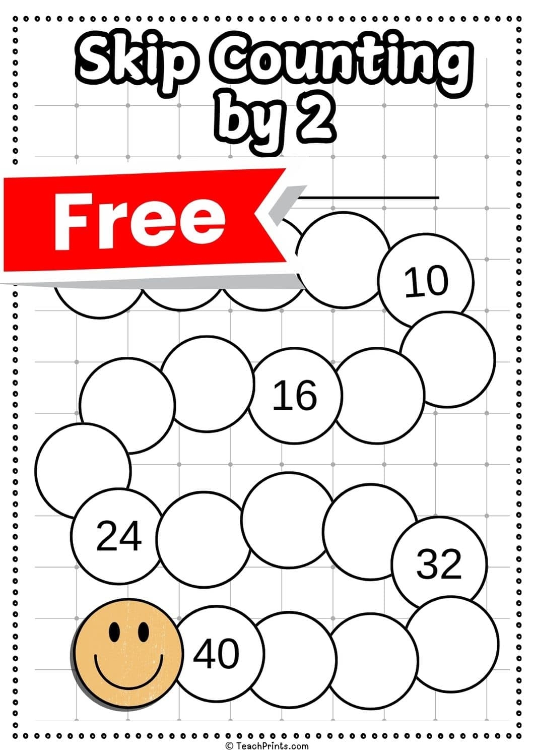 Skip Counting By 2 Worksheets Free Printable Pdfs Teach Prints