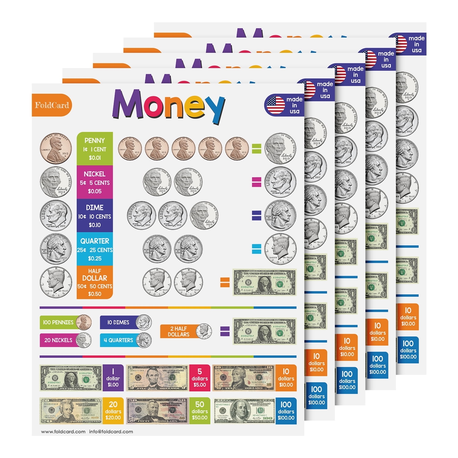Free Printable Money Chart For Kids Free Printable Money Chart For Kids