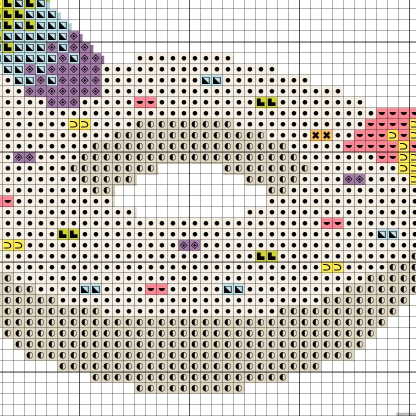 Unicorn Floatie Cross Stitch Pattern Daily Cross Stitch Unicorn Floatie Cross Stitch Pattern Daily Cross Stitch