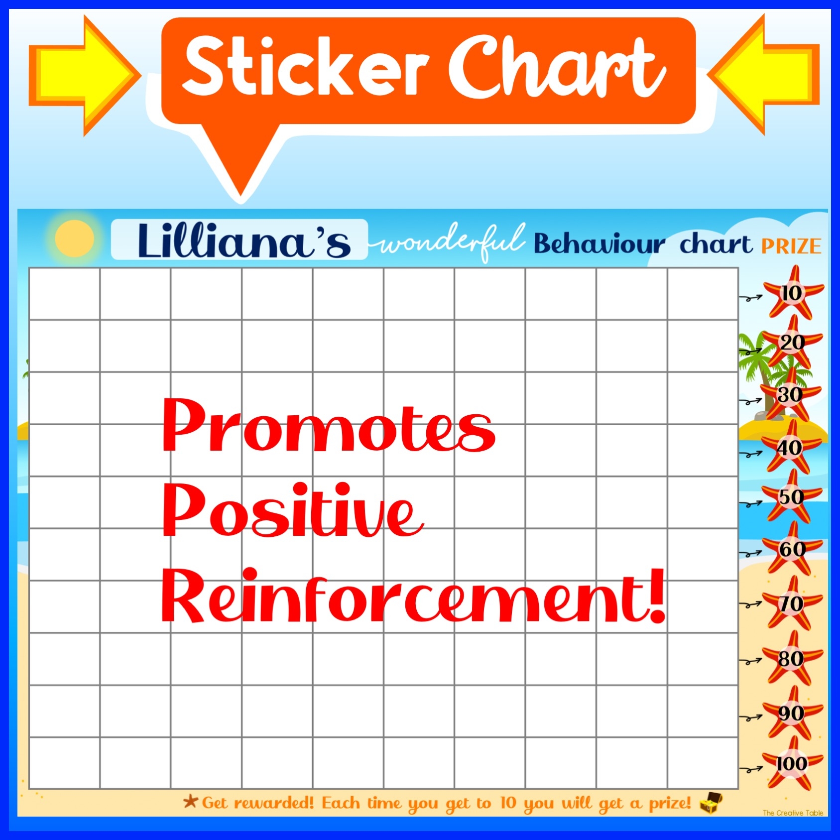 Stamp Reward Chart Printable Stamp Reward Chart Printable